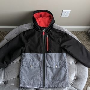 Carter's 4T jacket, spring/light, black gray